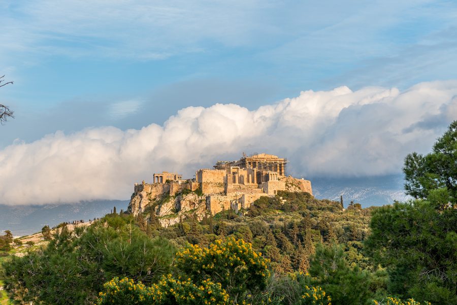 de Akropolis bezoeken athene