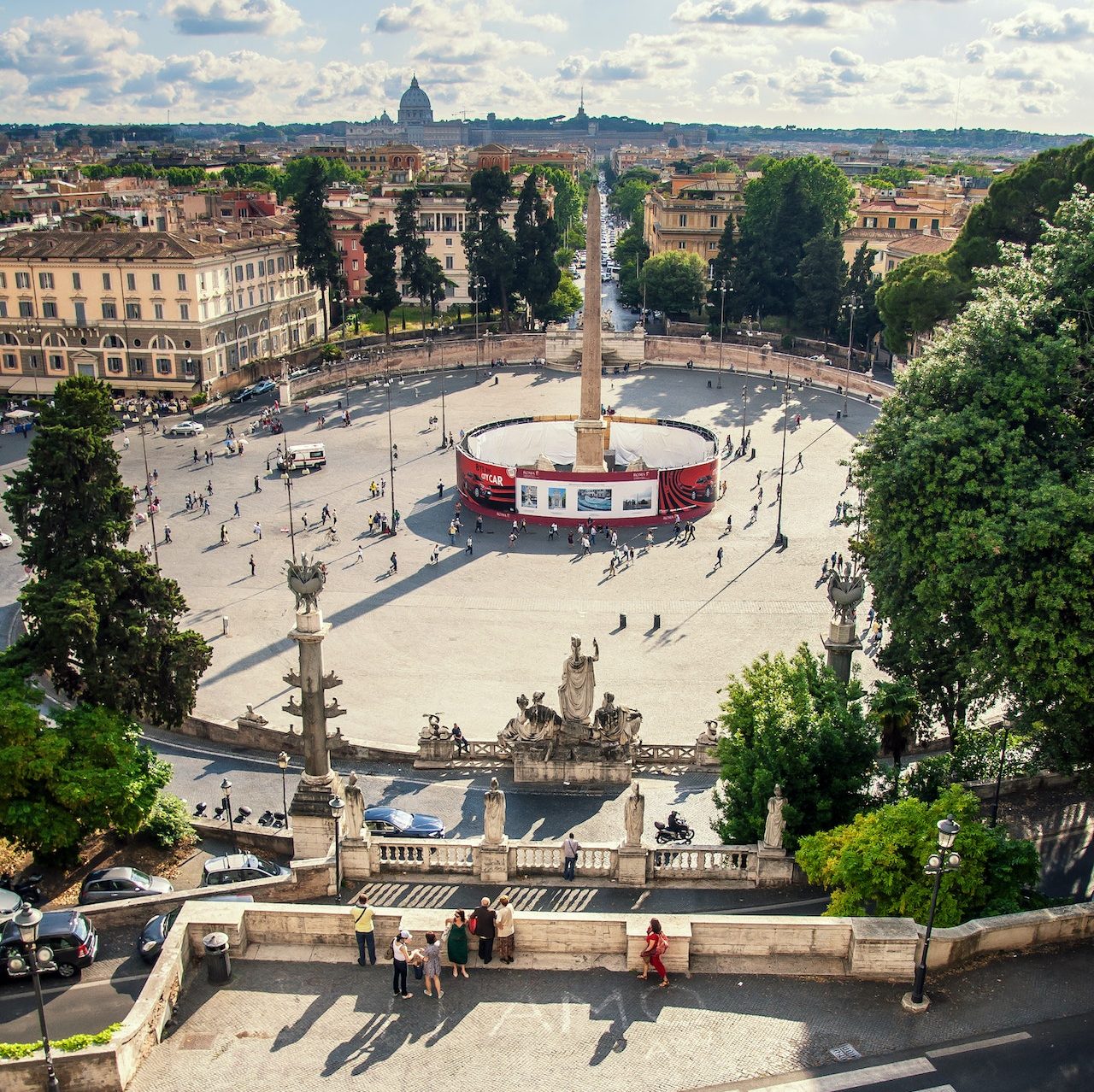 piazza del popolo top 