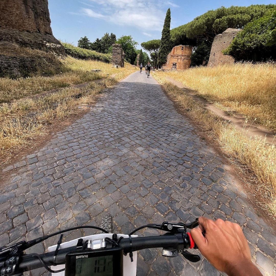 via appia bezienswaardigheden rome fietsen