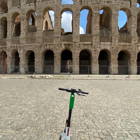 Elektrische step huren in Rome