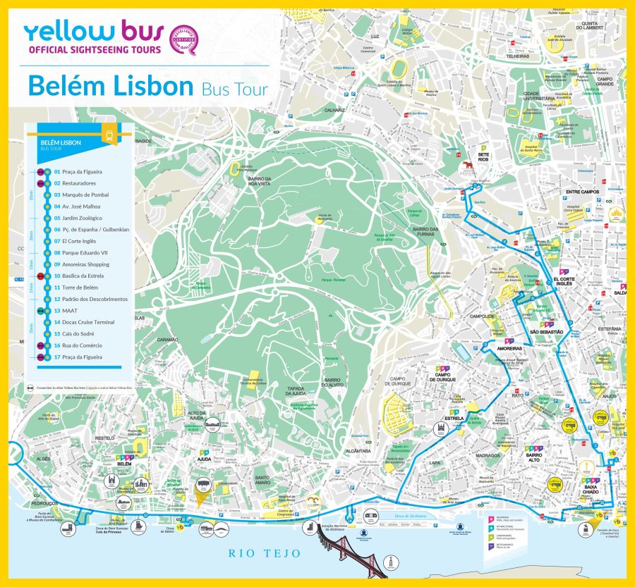 hop on hop off bus lissabon platteground route modern lisbon