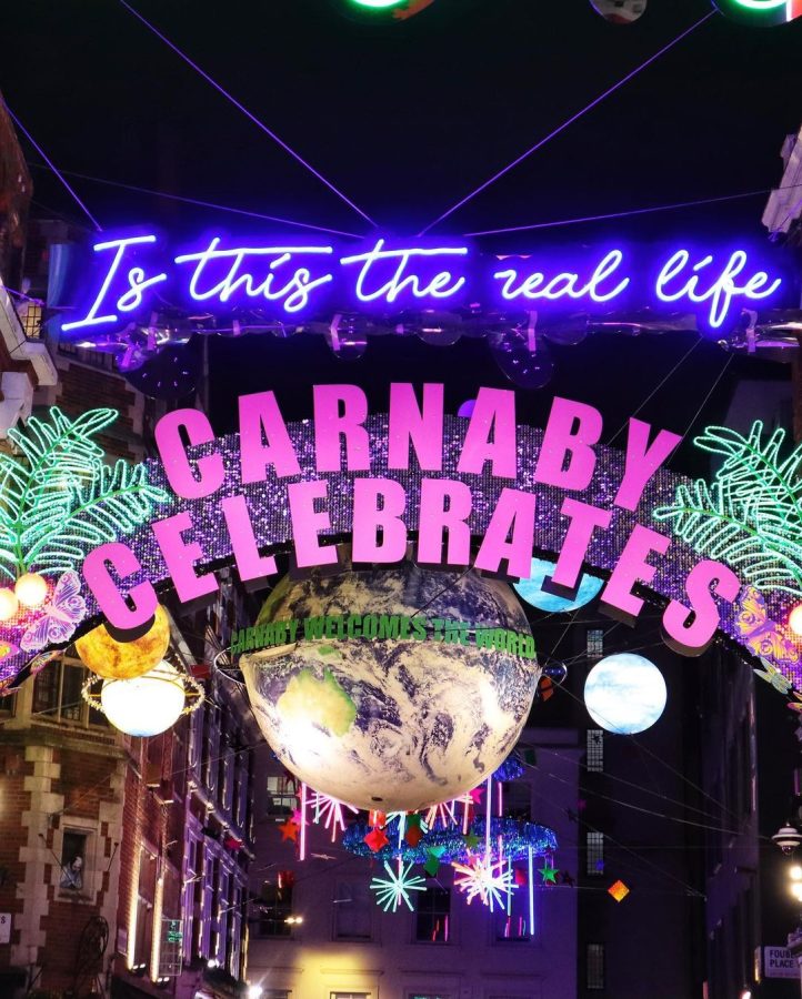 Carnaby Street Kerst in Londen