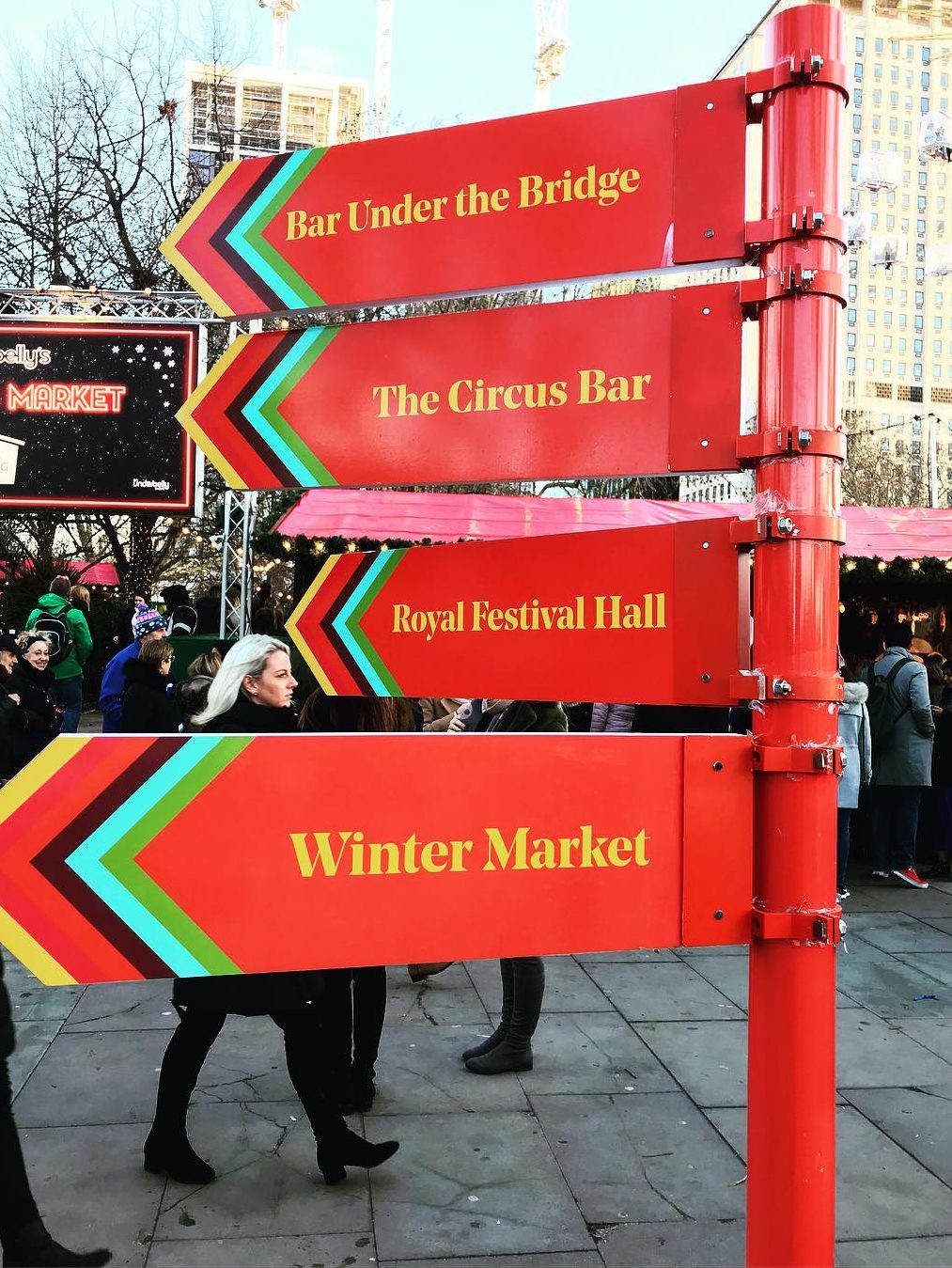 christmas winter market londen south bank kerst