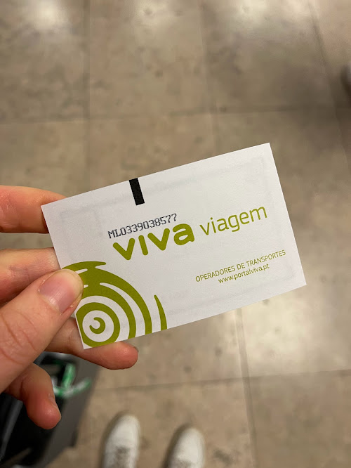 viva viagem metro ticket lissabon van vliegveld naar het centrum