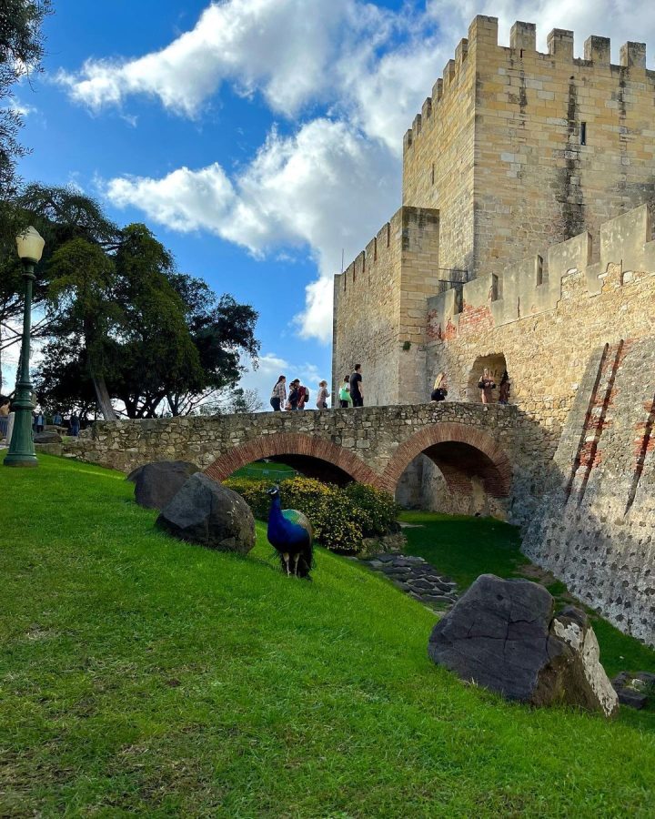 kasteel castelo de sao jorge