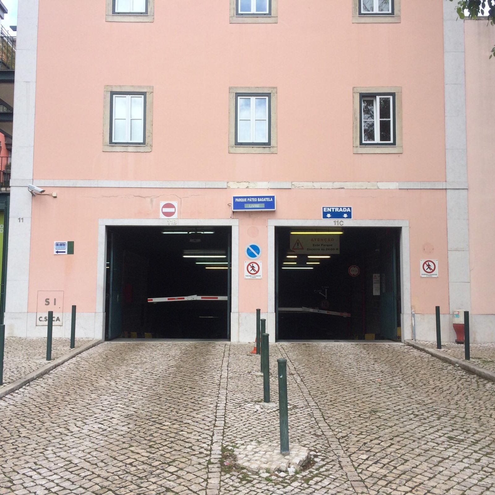 parkeren in Lissabon parkeerplaats in het centrum