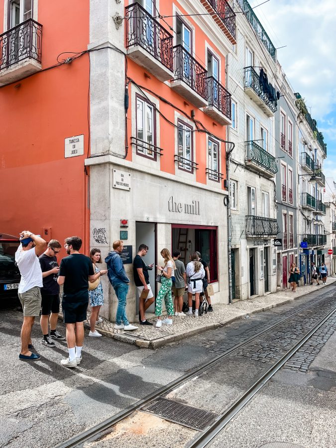 The Mill brunch restaurant in Lissabon