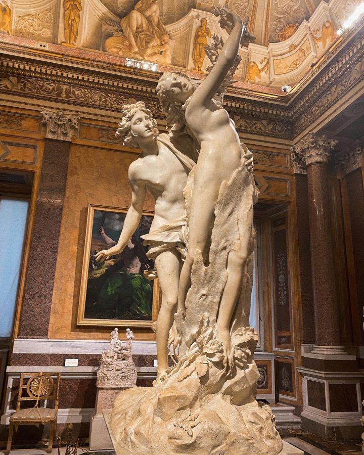 Apollo en Daphne in Galeria Borghese