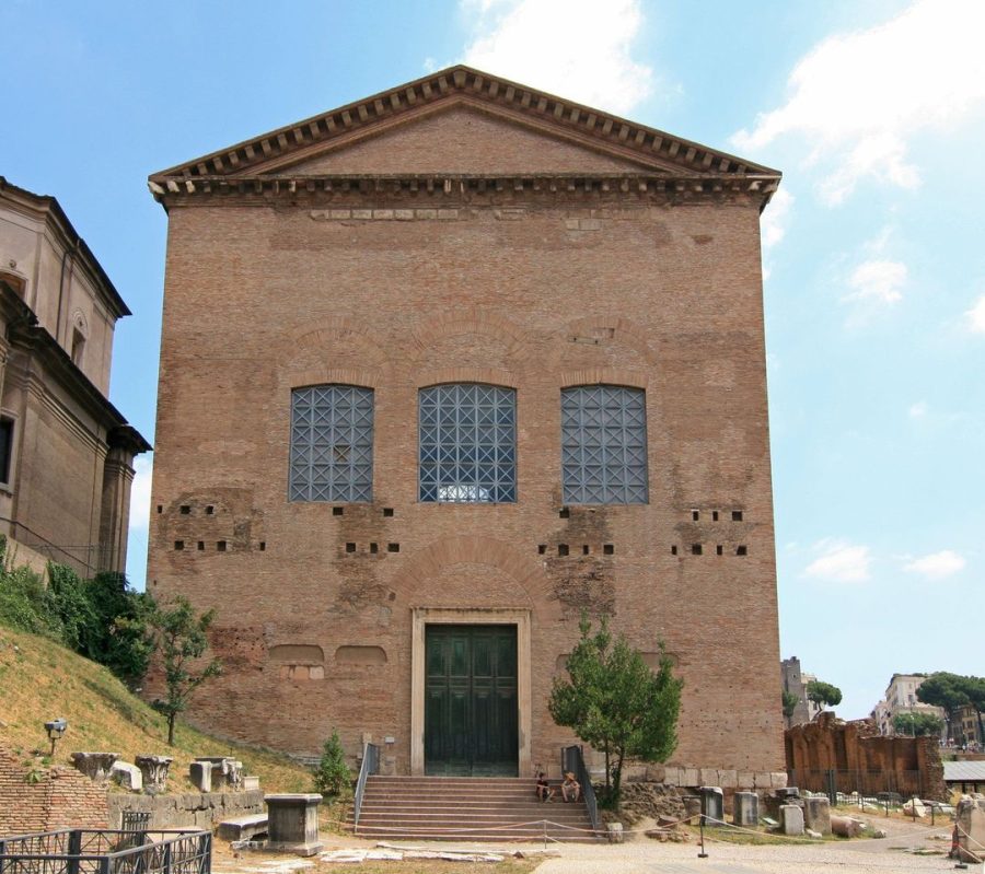 curia julia forum romanum rome