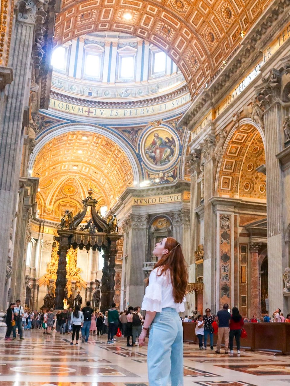Sint pietersbasiliek rome bezoeken vaticaanstad