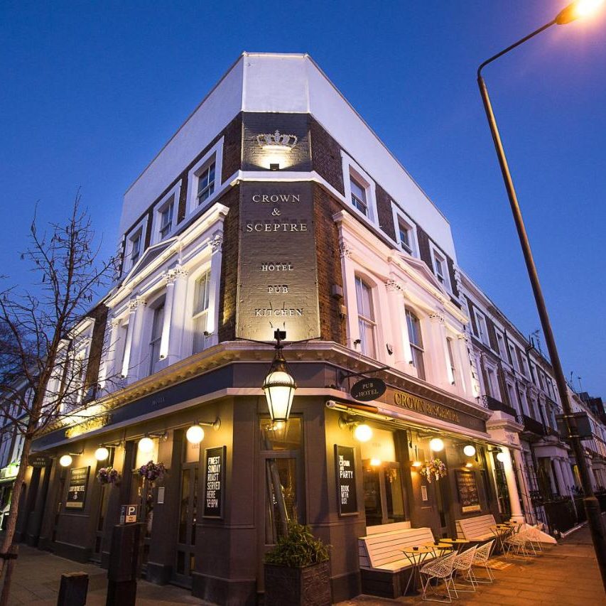 crown and sceptre goedkoop hotel in londen