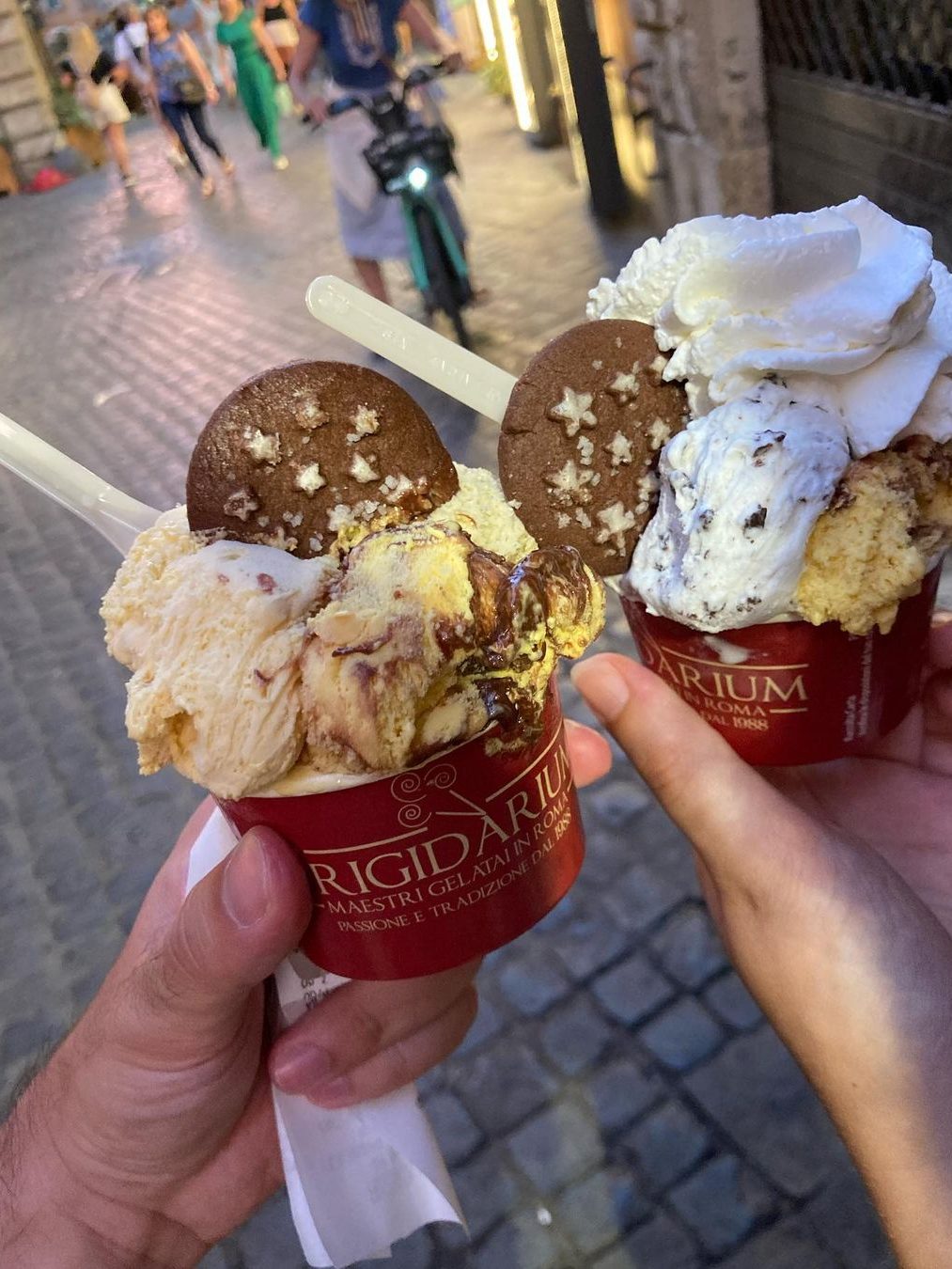 Gelateria Frigidarium beste ijssalon rome 