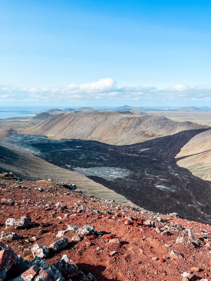 Litli Hrutur vulkaan ijsland uitgebarsten lava wandeling
