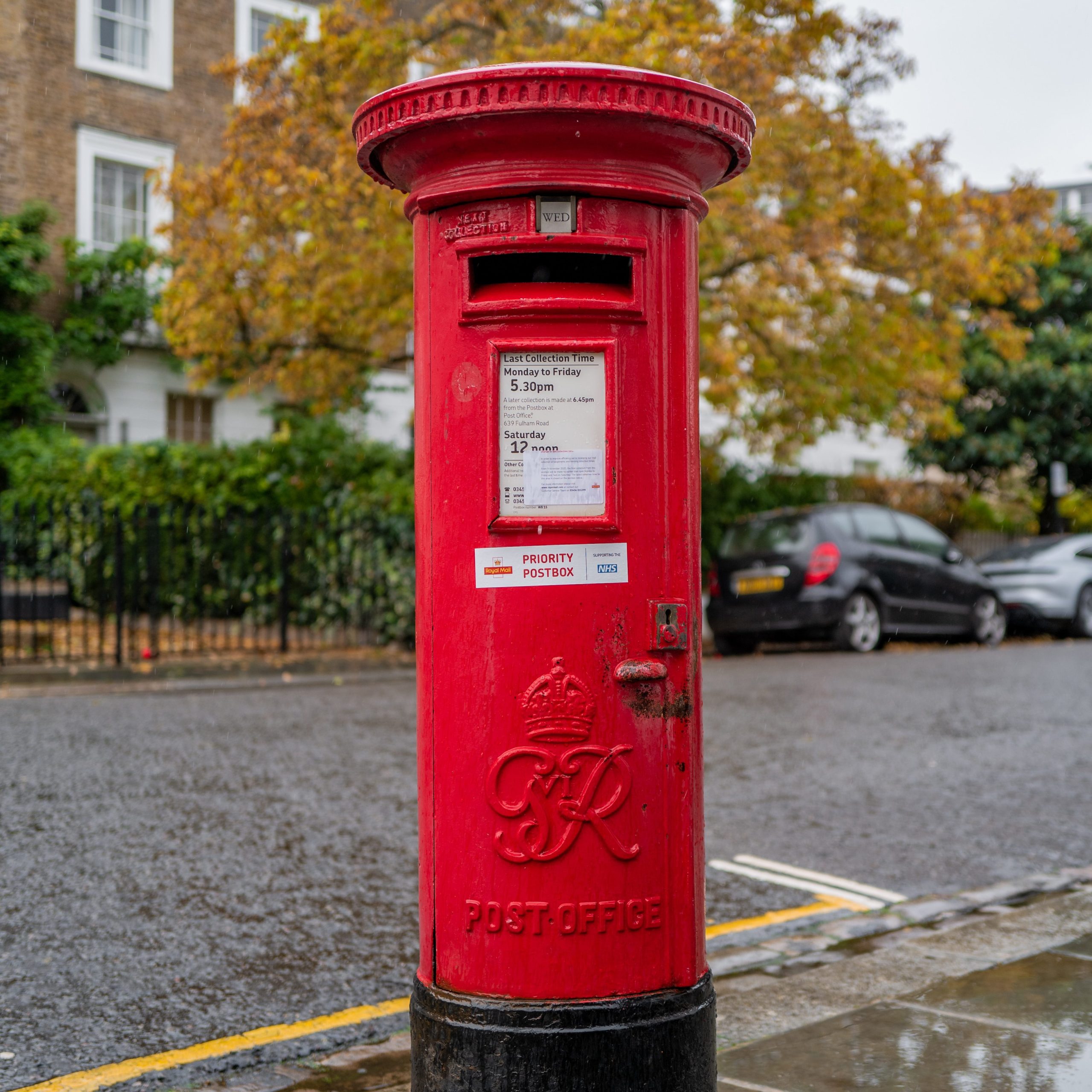 kaartje op de post doen londen met kinderen ideeën