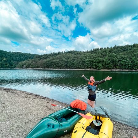 Packraft trail in de Luxemburgse Ardennen