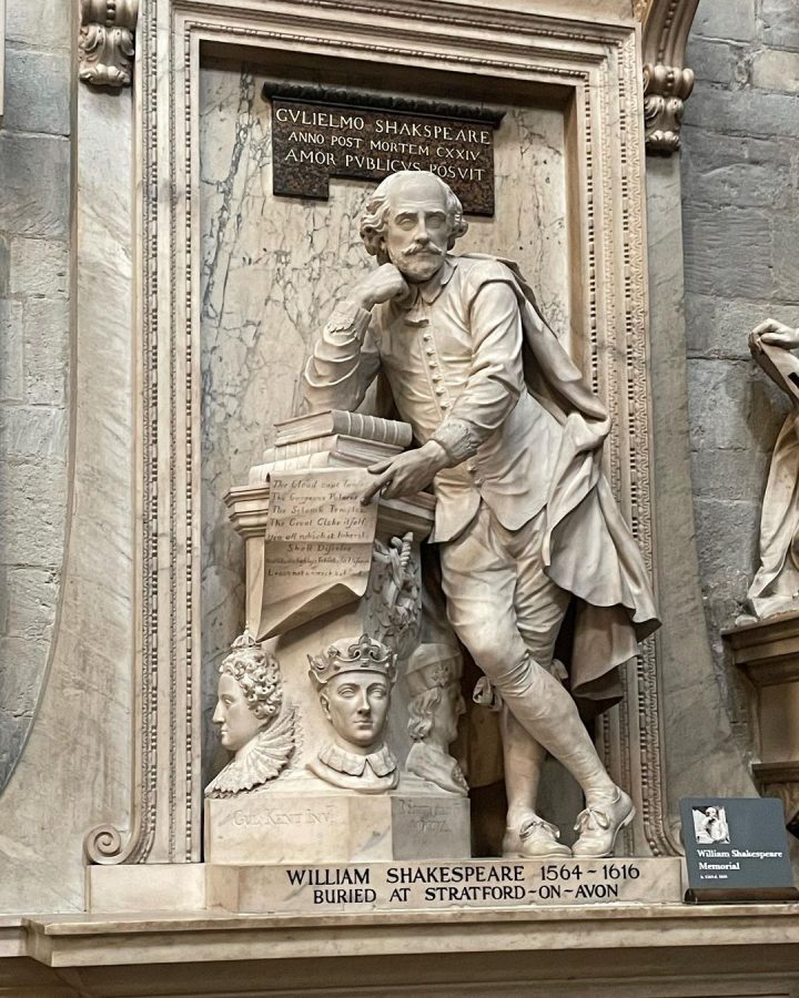 westminster abbey begraven shakespeare londen