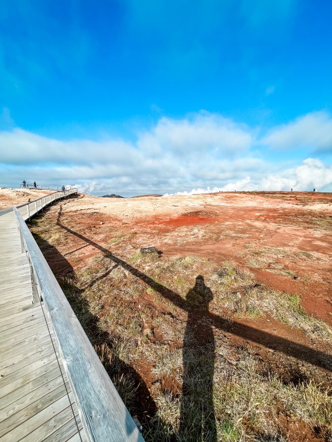 Grunnuhver geothermisch gebied ijsland reykjanes