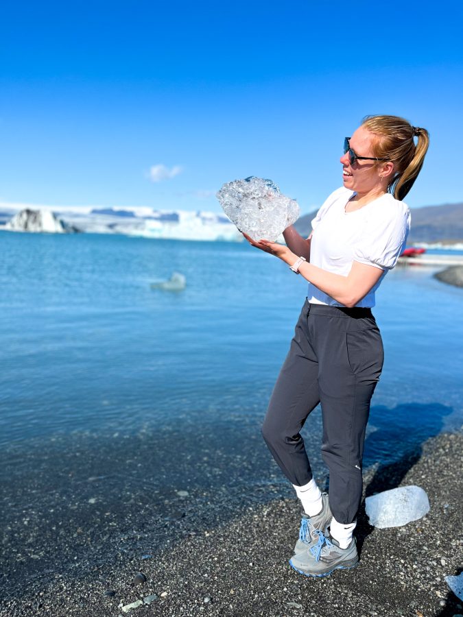 Jökulsárlón gletsjermeer IJsland