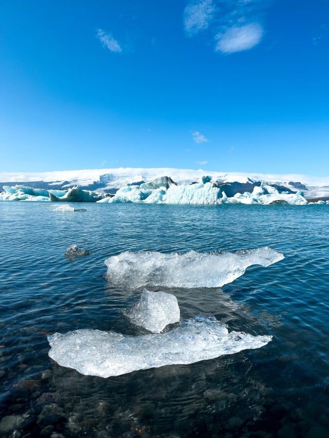 Jökulsárlón gletsjermeer IJsland