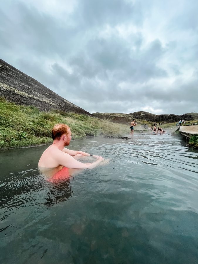 Reykjadalur hotspring IJsland golden circle