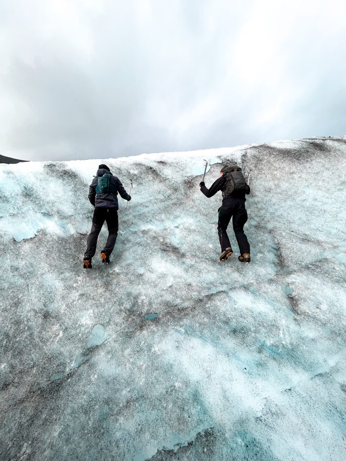 gletsjer beklimmen ijsland