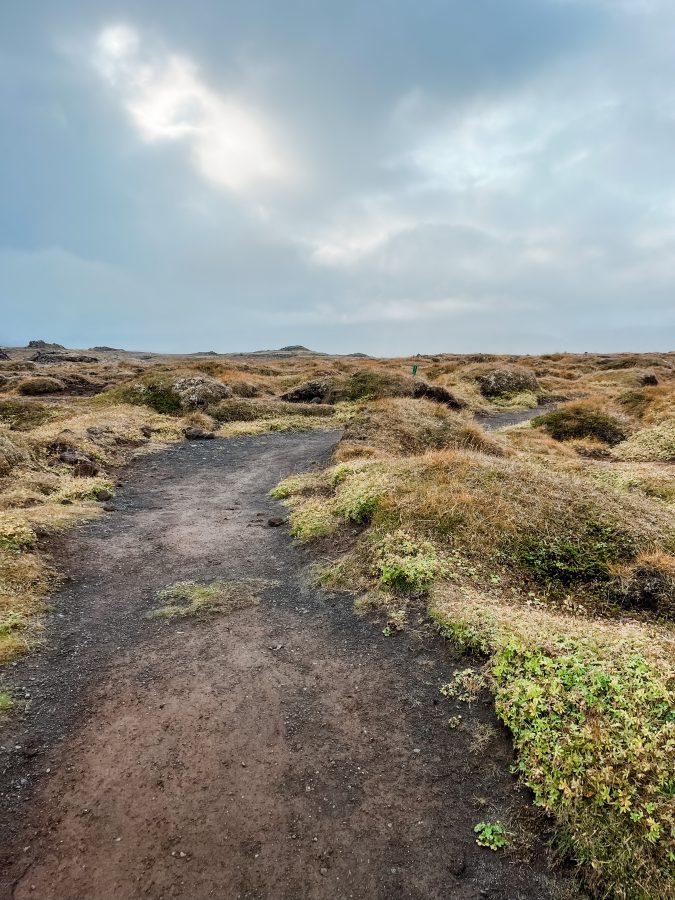 Hike gebied bij Hveravellir