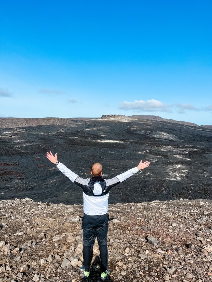 hike naar de actieve vulkanen op reykjanes