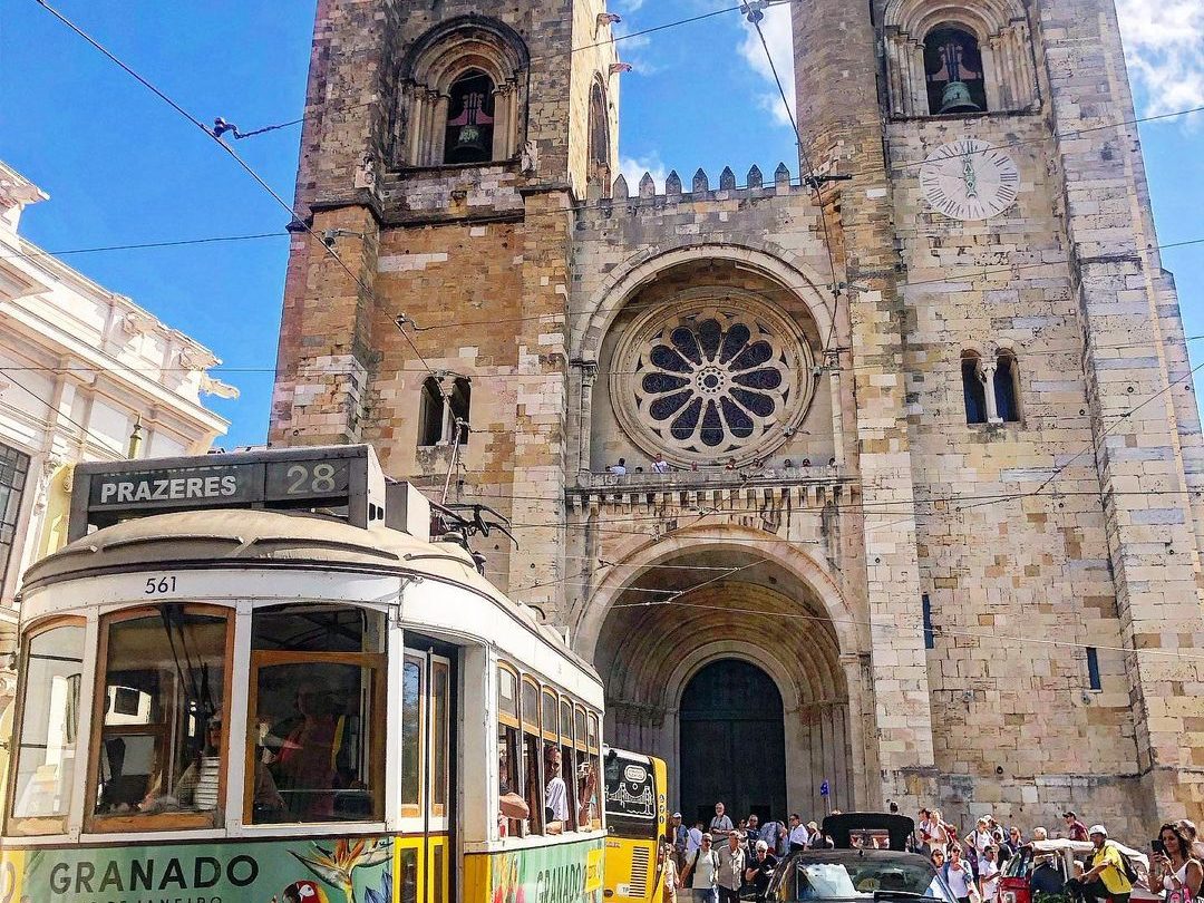 kathedraal van lissabon tram 28