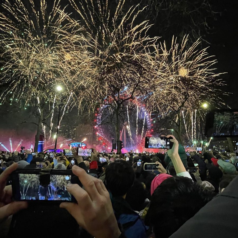 oud en nieuw londen vuurwerk london eye