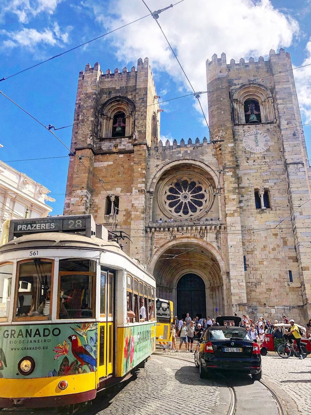 kathedraal van lissabon tram 28