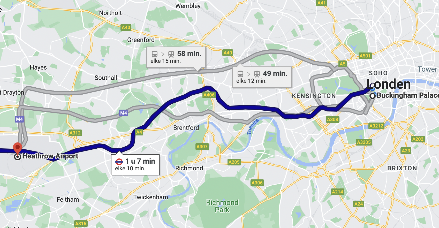 Vliegvelden Londen | Zo kom je van het vliegveld naar het centrum