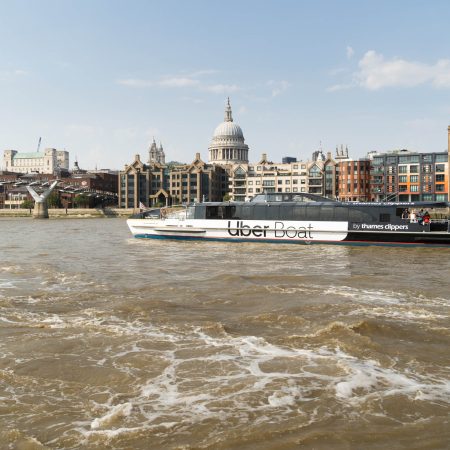 Uber boot Londen