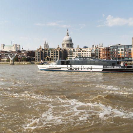 Uber boot Londen