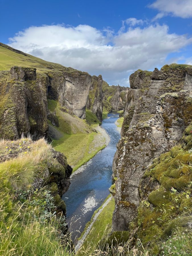 Fjaðrárgljúfur-kloof