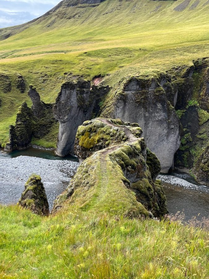 Fjaðrárgljúfur kloof ijsland justin bieber