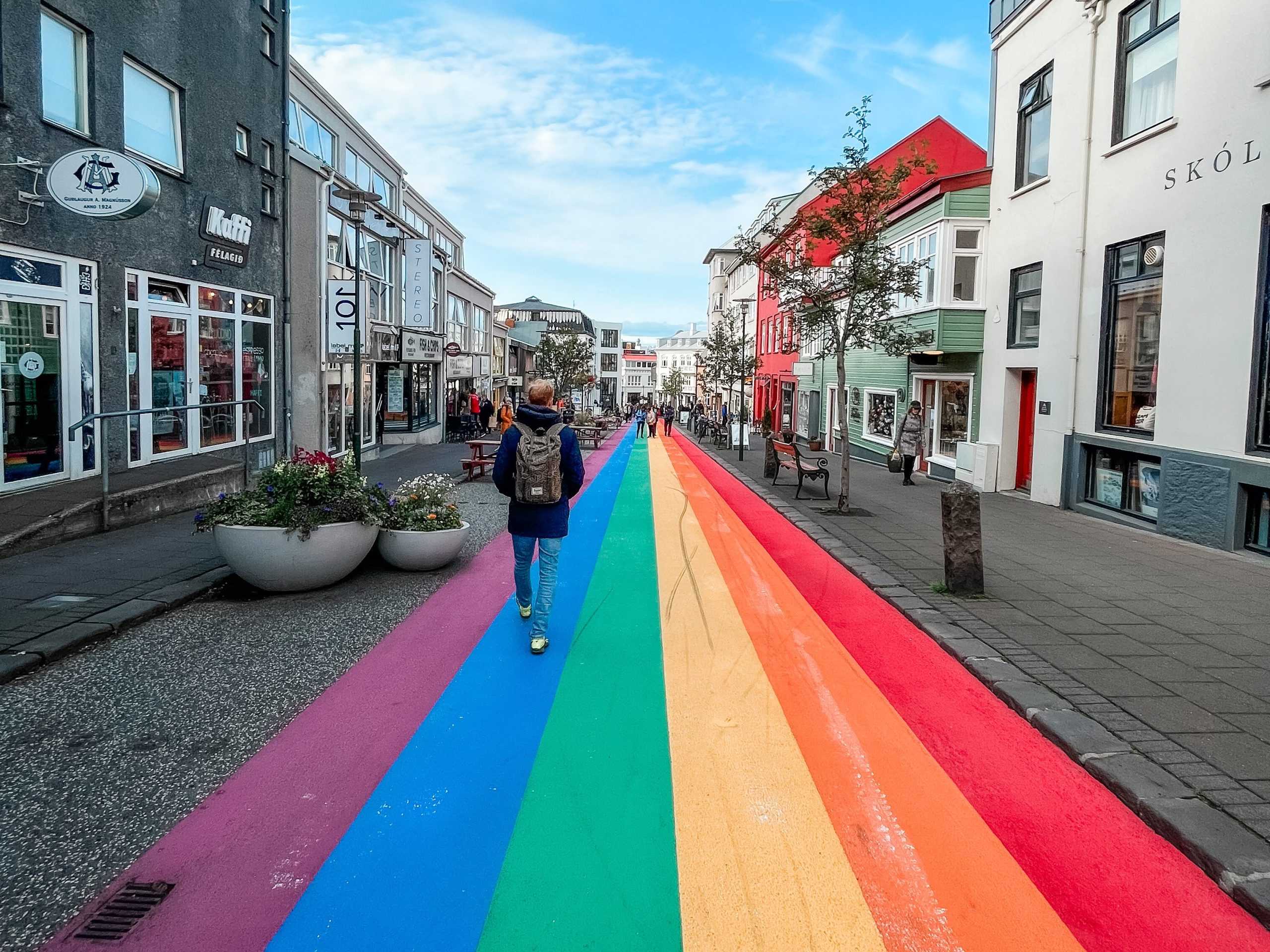 regenboogstraat reykjavik