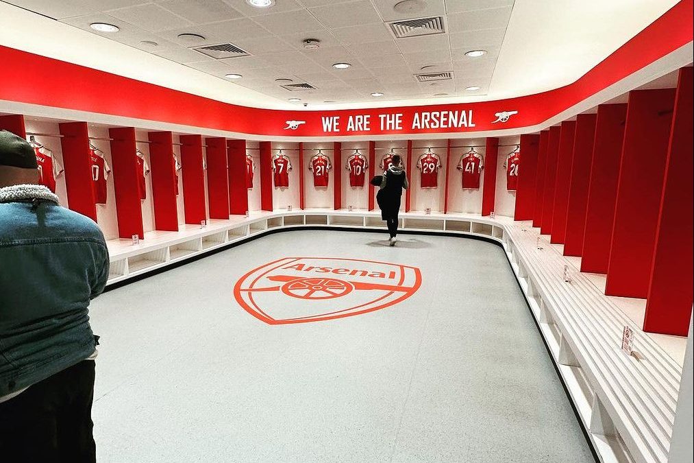 kleedkamers arsenal stadion