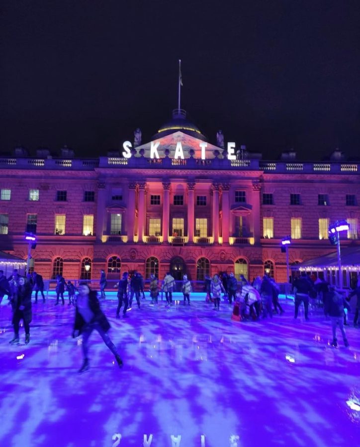 leukste ijsbanen van Londen schaatsen somerset house