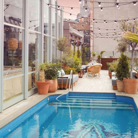 romantisch hotel in londen Mondrian London Shoreditch