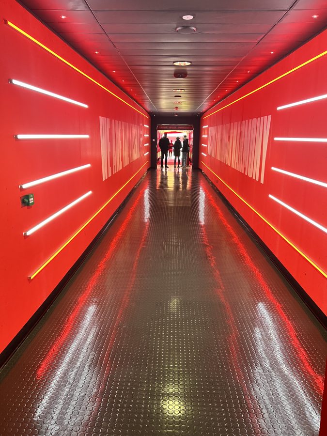 spelerstunnel arsenal stadion tour