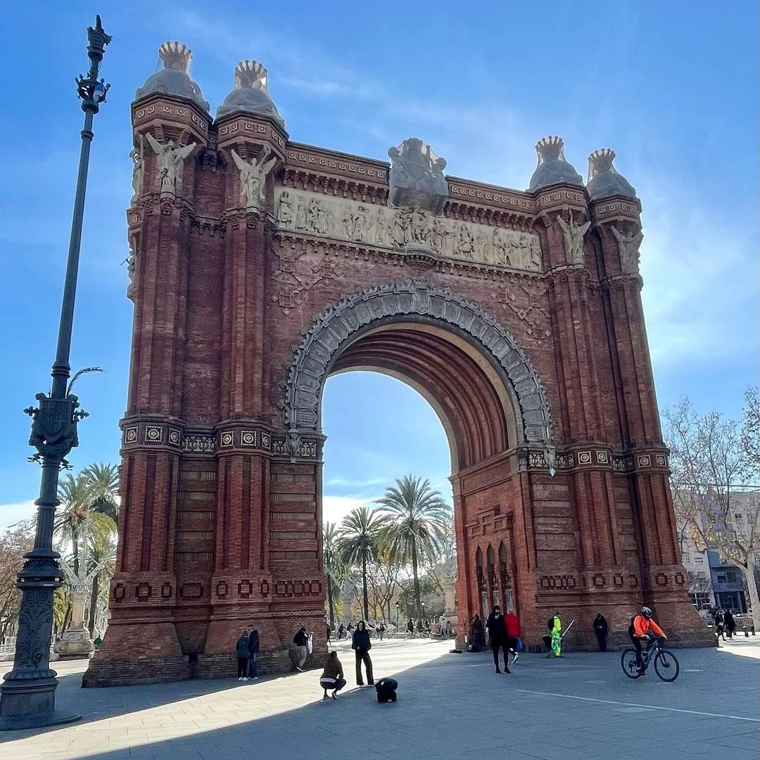 Arc de Triomf bezienswaardigheden in barcelona