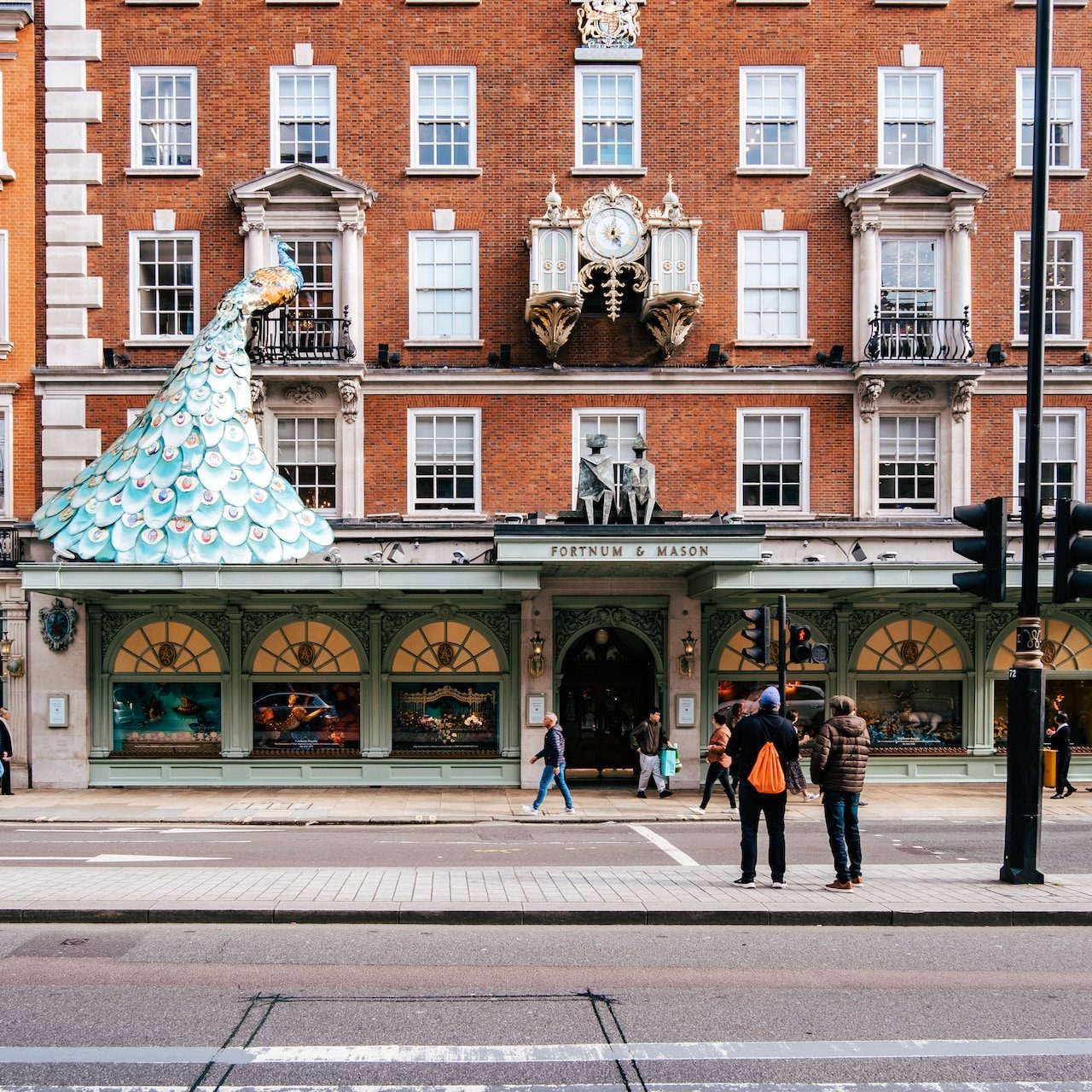 Fortnum & Mason winkelstraten in londen