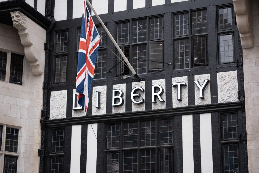 Liberty London shoppen in londen