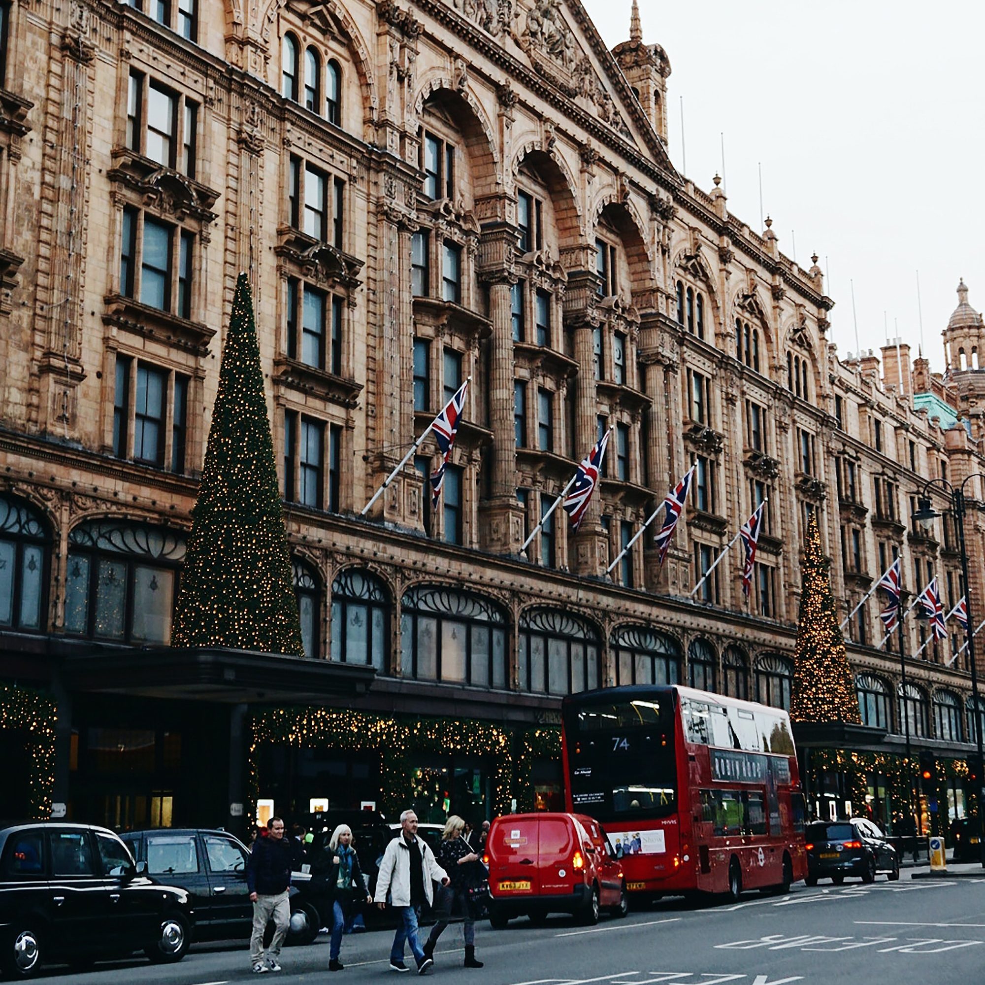 harrods warenhuis londen winkelstraten