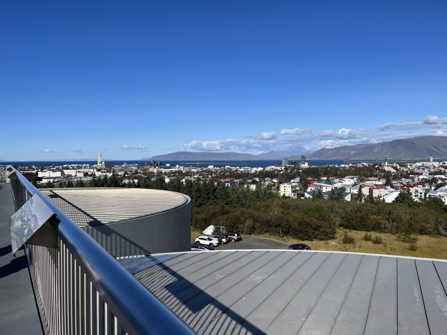 uitzicht perlan museum reykjavik