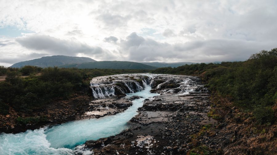 Brúarfoss mooiste watervallen op IJsland