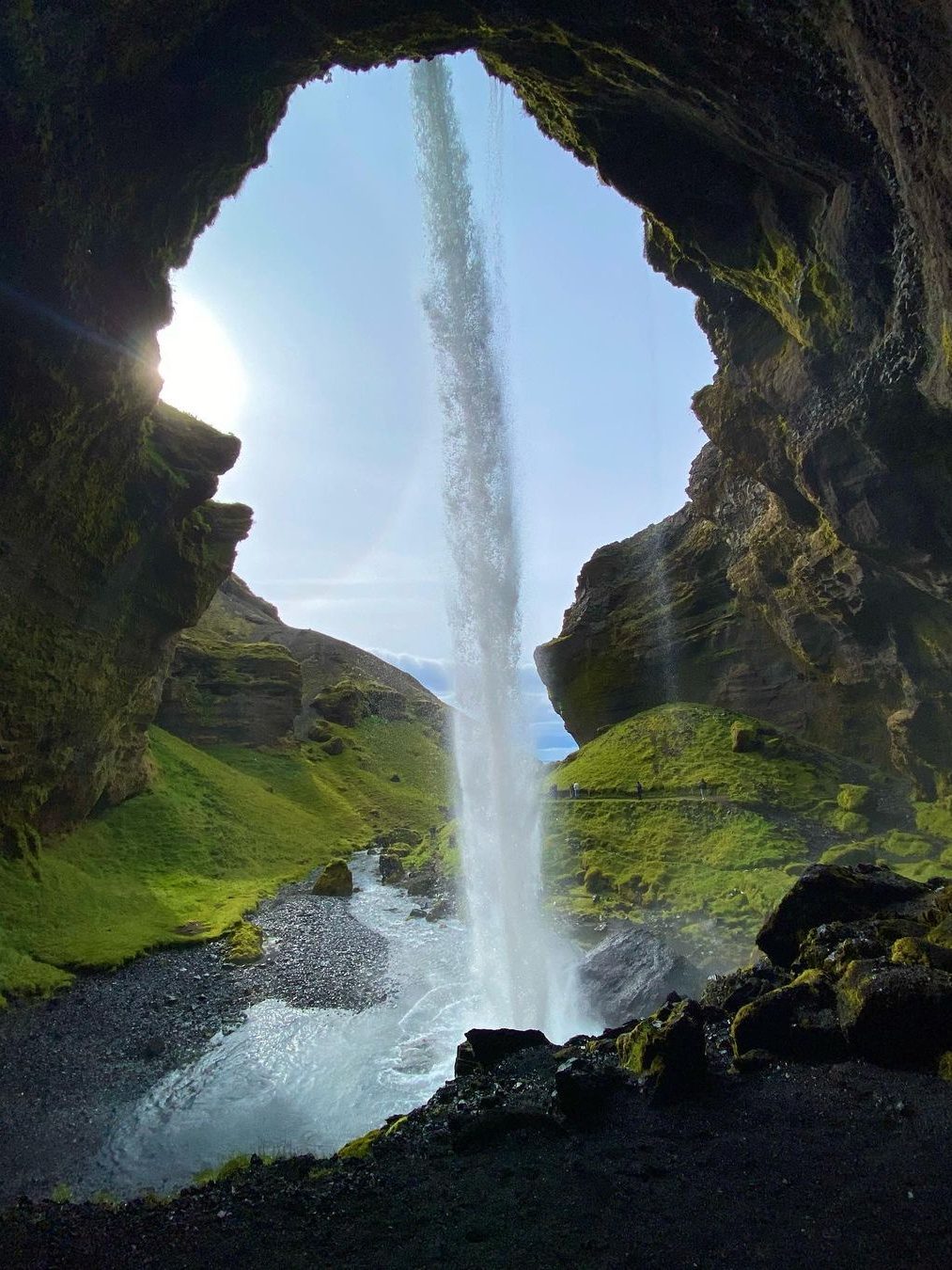 Kvernufoss waterval ijsland