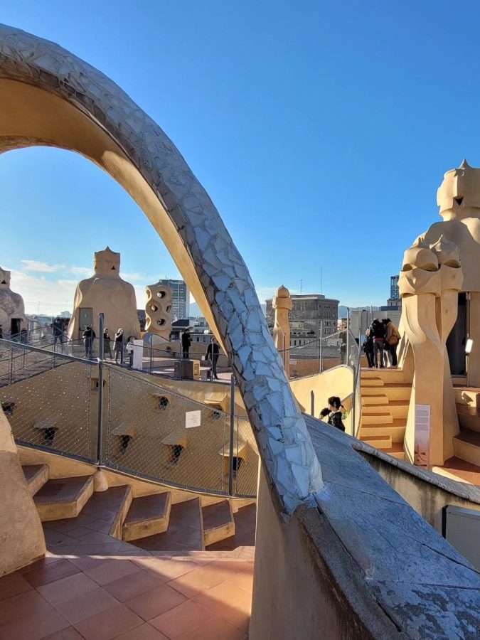 het dak van casa mila