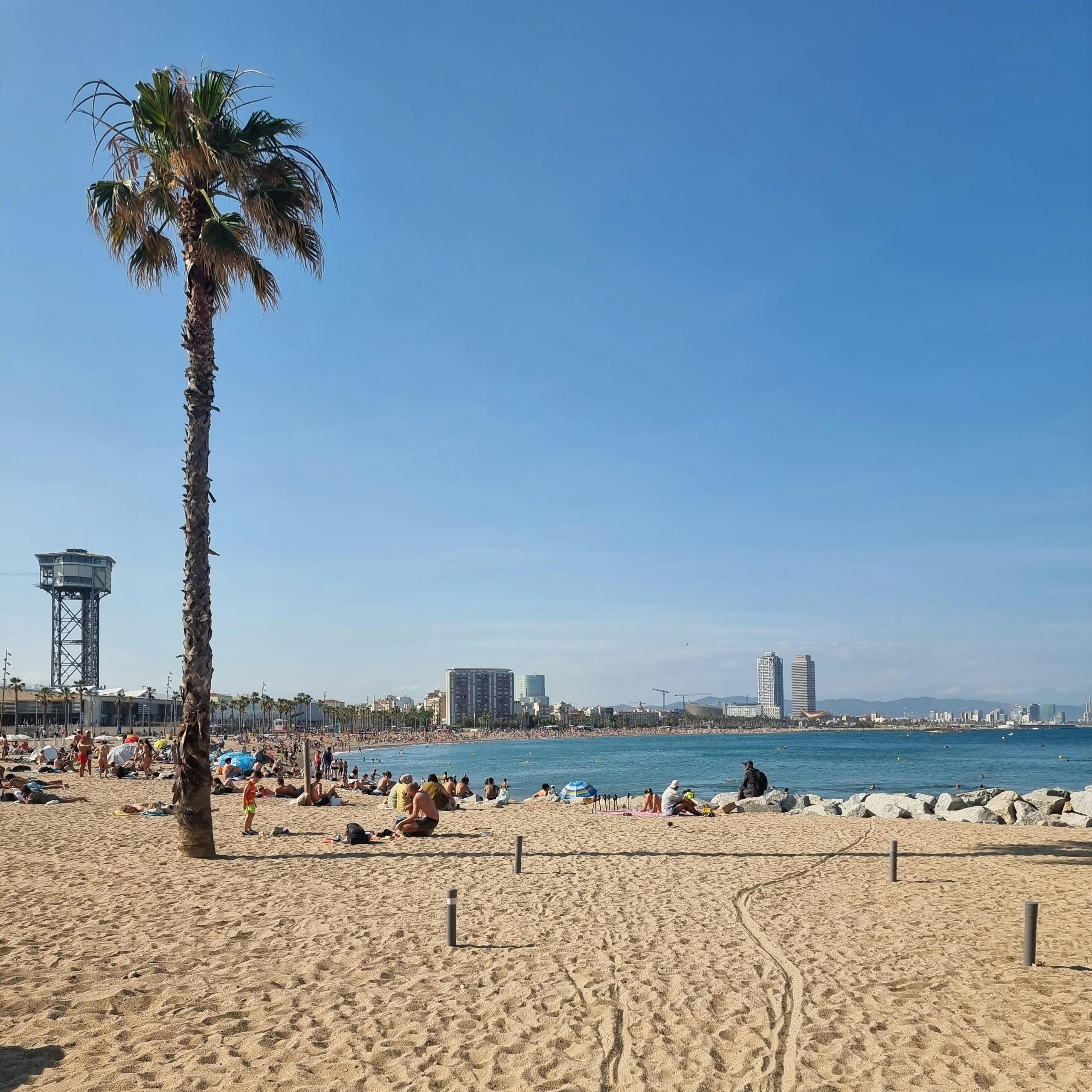 strand van barcelona