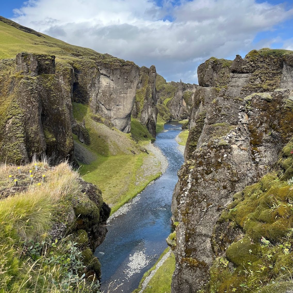 Fjaðrárgljúfur-kloof